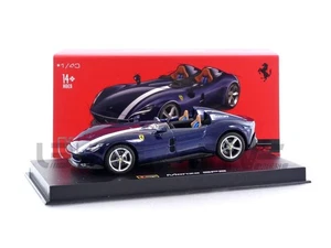 BBURAGO 1/43 - FERRARI MONZA SP2 CONVERTIBLE 36913BL/NUIT - Picture 1 of 1