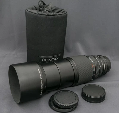 Contax Carl Zeiss Vario-Sonnar f/4-5.6 70-300 + Monster LA-NE1 N to Sony E mount - Image 1 of 4
