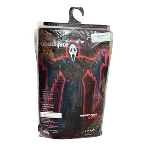 Official Scream Movie Classic Costume Rare 8-10 Years Halloween Scream Lives New - Picture 1 of 12