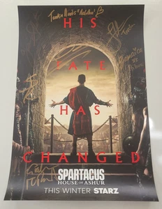 SDCC 2025 SPARTACUS: HOUSE OF ASHUR PÓSTER/IMPRESIÓN *FIRMADO por ELENCO Y PRODUCTOR - Imagen 1 de 12