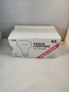 Feit Electric 45w R20 E26 120V Indoor Flood Bulbs Value 6 Pack Track Lighting  - Picture 1 of 6