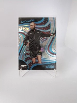 2023 Panini Chronicles UFC - Khamzat Chimaev - Blue Velocity Revolution /199 - Image 1 of 2
