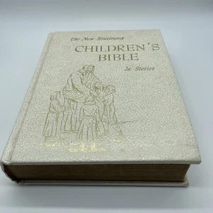 Vintage The New Illustrated Children's Bible in Stories 1970 Large Hardcover - Bild 1 von 11