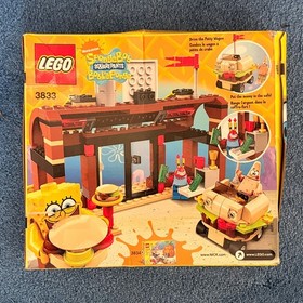 LEGO SpongeBob SquarePants: Krusty Krab Adventures (3833) - open box SEALED BAGS
