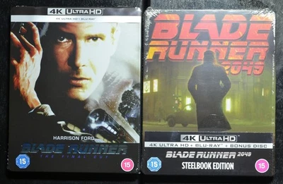 New Blade Runner 4K Steelbook & Blade Runner 2049 Steelbook 4K + Blu-ray - Image 1 of 4