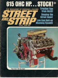 1966 Olds 442, Mopar hemi, 427 SOHC in Street and Strip Magazine. See contents - Imagen 1 de 4