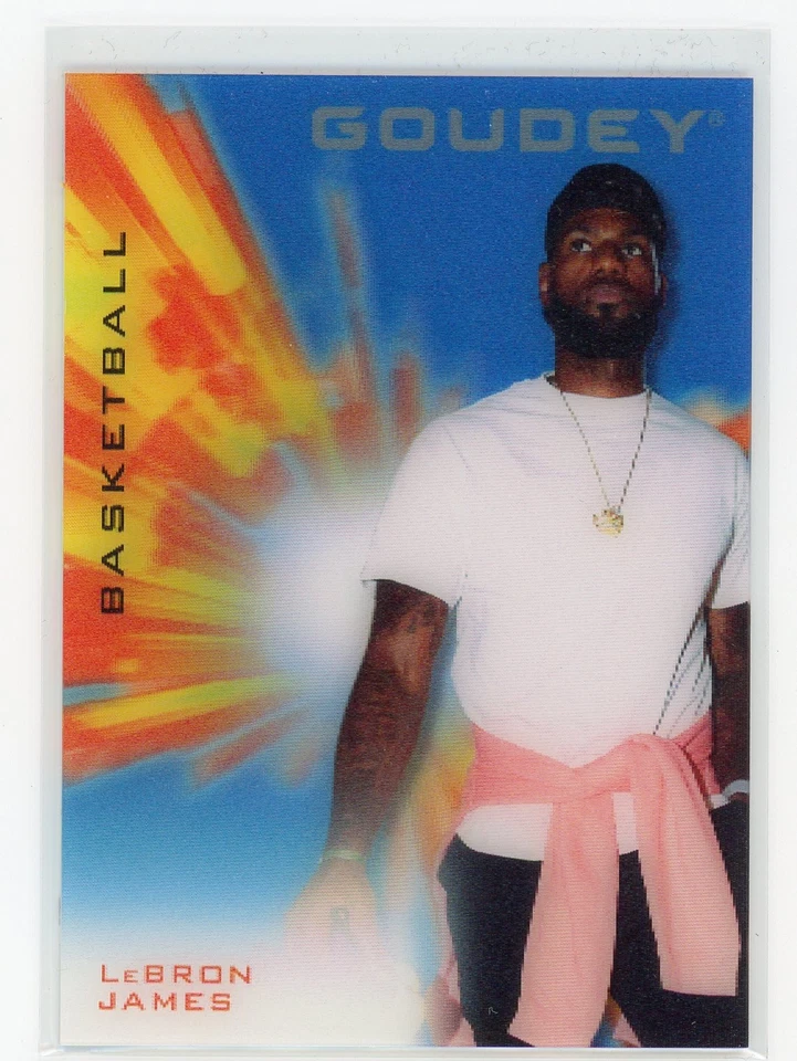 Upper Deck Goodwin Champions Goudey 2021 3-D lenticular nivel 3 LeBron James Foto 1 de 1