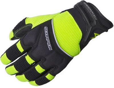 Scorpion Cool Hand II Mens Motorcycle Gloves Neon Yellow/Black 3XL - Image 1 of 2