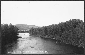 Fish River, Fort Kent Maine RPPC Photo Postcard - Picture 1 of 2