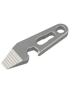 Multipurpose Ti Alloy Crowbar Bottle Opener Keychain Tool for Outdoors - Picture 1 of 12