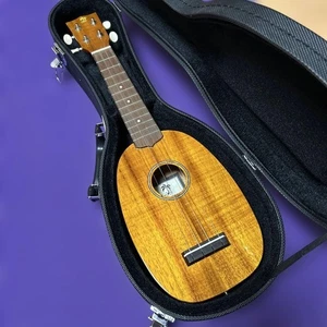 ILIKAI SOP-PINE4KGG 4-String Hawaiian Koa Ukulele with Case Wood Head - Picture 1 of 5