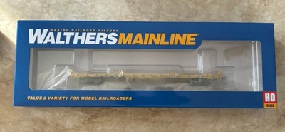 Walthers Mainline 910-5414 HO Scale 60' Pullman-Standard Flatcar TTCX #92340 - Image 1 of 3