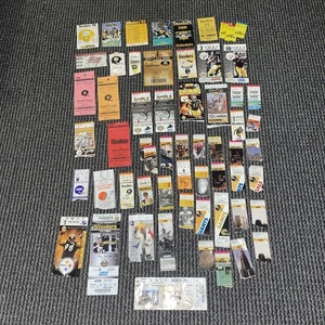 Pittsburgh Steelers 50+ Ticket Stub Lot 1968-2008 Bradshaw Franco ++ - Bild 1 von 10