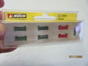 HO - Noch 35848 Benches - NIB - Picture 1 of 4
