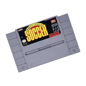 World League Soccer (Super Nintendo SNES, 1992) Video Game Cartridge Only  - Picture 1 of 3