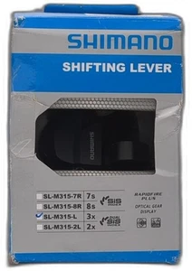 Shimano Rapidfire Plus Shifting Lever Left Only (3x8/7-speed) Sl-m315-l - Picture 1 of 5