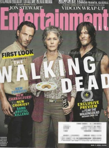 ENTERTAINMENT WEEKLY August 2015 THE WALKING DEAD #1375 Lincoln McBride Reedus - Picture 1 of 1