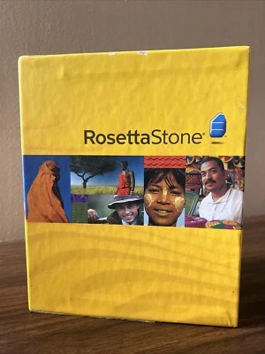 Rosetta Stone Italian Level 1 Version 3 Software CDs With Headphones NEW  - Image 1 of 4