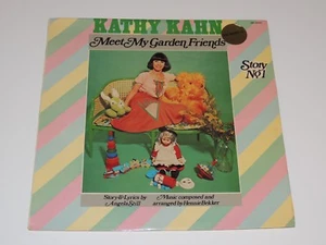 KATHY KAHN meet my garden friends Lp RECORD CHILDRENS STORY NO 1 1976 RARE - Imagen 1 de 1