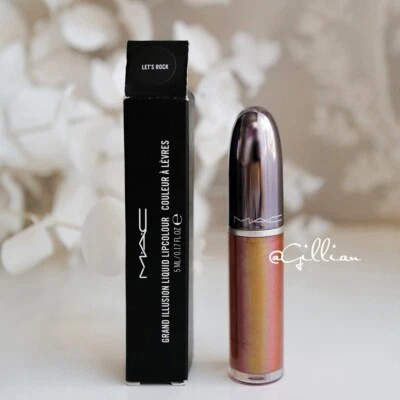 MAC Grand illusion Liquid Lip Colour - Let’s Rock - NEW in Box - Discontinued - Image 1 of 4