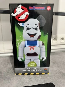 Bearbrick 400% Stay Puft Marshmallow Man (Anger Face) - Photo 1/2