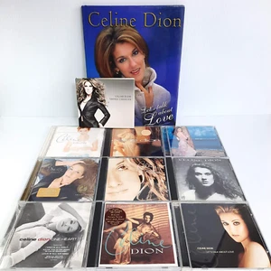 Celine Dion CD Book Lot 10 CDs & 1 Book Let's Talk About Love Instant Collection - Picture 1 of 17
