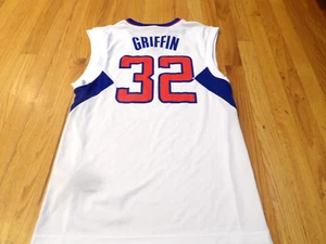 NEU OHNE ETIKETT VINTAGE ADIDAS NBA LOS ANGELES CLIPPERS BLAKE GRIFFIN LEER VORNE TRIKOT S - Bild 1 von 3