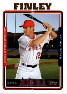 2005 Topps Baseball Card #627 Steve Finley