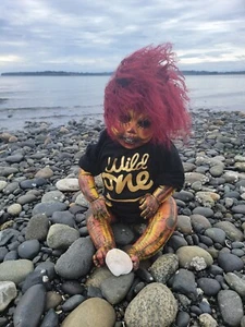 Reborn Horror 26" OoAKDoll Haunted Zombie Boy teeth prop Killian - Picture 1 of 24