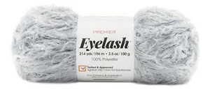 Premier Eyelash Yarn-Grey - 3 Pack - Picture 1 of 1