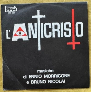 Ennio Morricone E Bruno Nicolai - L' Anticristo - Org Italy 45 in P/S - Picture 1 of 4