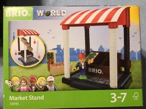 BRIO Weltmarkt Ständer Set 33946 Holz arbeitet mit Thomas Neu - Bild 1 von 1