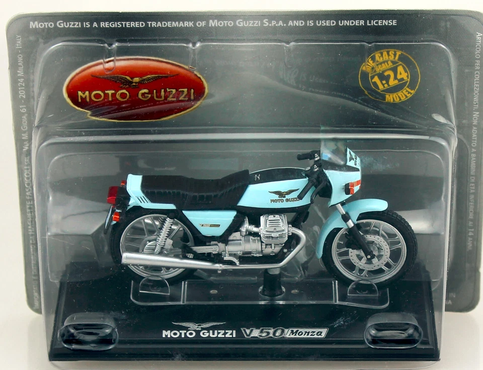 Moto Guzzi V50 Monza Blister Starline 1:24 Motorrad- Modell - Bild 1 von 2