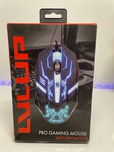 LVLUP Pro Gaming Mouse (Colored), Lighting mouse With DPI Switch - Picture 1 of 12