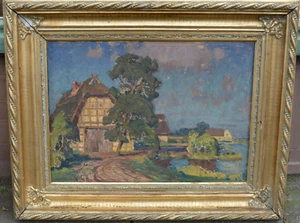 KARL WENDEL 1878 - 1943 BERLIN - MECKLENBURGISCHE LANDSCHAFT 70X90 m.R - Bild 1 von 14