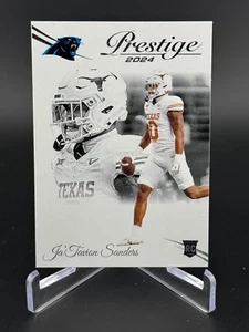Ja'Tavion Sanders 2024 Panini Prestige Rookie #358 Carolina Panthers - Picture 1 of 2