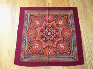 Vtg '70's Bandana Head-Neck Scarf 30" x 32" - Picture 1 of 3