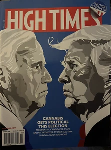 High Times Politics Issue Biden Trump 2020 October Edition Magazine - Picture 1 of 2