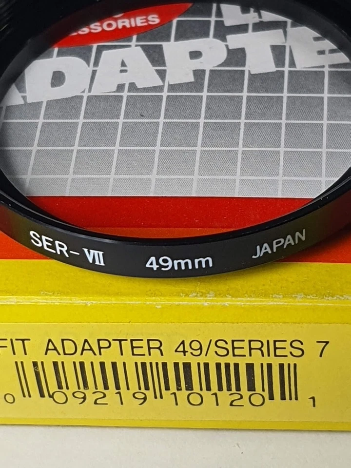 49mm to SER 7 Vii Step-Up Ring Filter Converting Adapter Japan 49-SERIES-7 49-S7 - Image 1 of 4