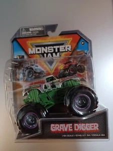 Monster Jam Spin Master Grave Digger Serie 34 - 25th Anniversary Chrome Edition - Bild 1 von 4