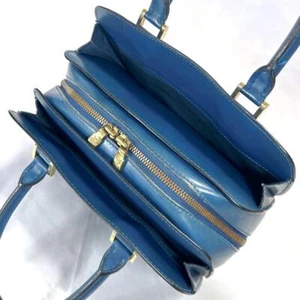 LOUIS VUITTON handbag Pont Neuf Epi leather blue Tophandle bag Tote bag Women's - Picture 1 of 9