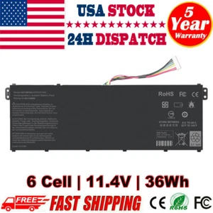 For ACER ASPIRE ES1-571 ES1-533 SERIES BATTERY AC14B18J AC14B13J 3ICP5/57/80 - Picture 1 of 6