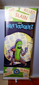 RICK and MORTY #37 Variant Cover - MIKE VASQUEZ - PROMOTIONAL BANNER- 79" x 31" - Picture 1 of 12