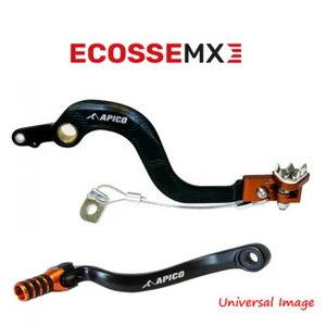 Palanca de cambios de pedal de freno Apico Trick KTM SX250 2007-2016 BPF500 GPF650 - Imagen 1 de 1