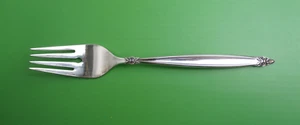 1847 Rogers Bros 7" Forchetta per insalata "Garland" posate placcate argento - Foto 1 di 3