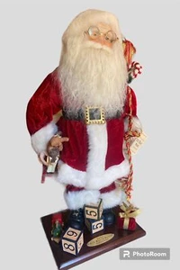 Old World Santa 2004 Limited Edition Traditional Christmas Figurine 18” - Picture 1 of 10