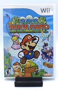 Super Paper Mario (Nintendo Wii, 2007) komplett CIB mit Handbuch getestet & funktionsfähig - Bild 1 von 3
