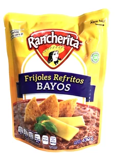 4 Stück Rancherita Frijoles Refritos Bayos gebratene Bohnen 430g/15,1oz - Bild 1 von 2