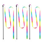 Rainbow String Cat Teaser Stick - Interactive Wand Toy for Hours of Play