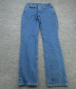 Carhartt Jeans Mens 29x34 Blue Straight Outdoor Workwear Denim Trousers Adult - Picture 1 of 13